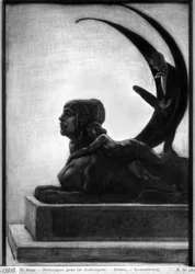 Sphinx, Illustration aus 